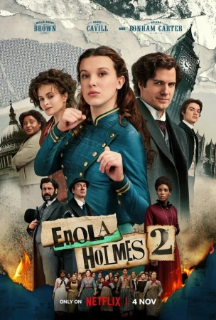 Энола Холмс 2 в hd качестве